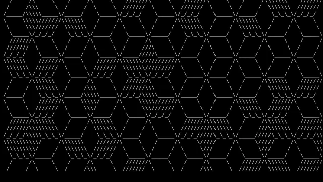 Preview of Cube Wall in dark mode