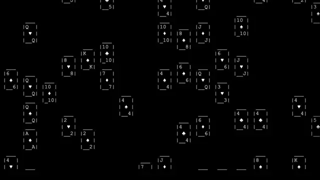 Preview of Playing Cards in dark mode