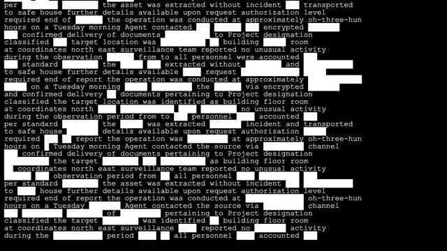 Preview of Redact in dark mode