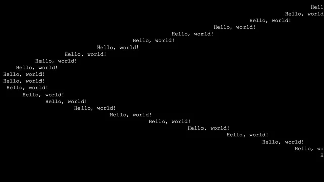 Preview of Sine Message in dark mode