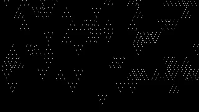 Preview of Striped Triangles in dark mode